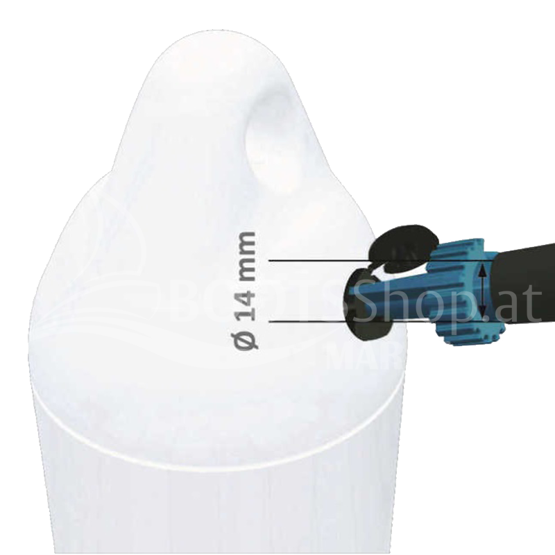 FENDER ADAPTER Ø 14MM PLASTIMO