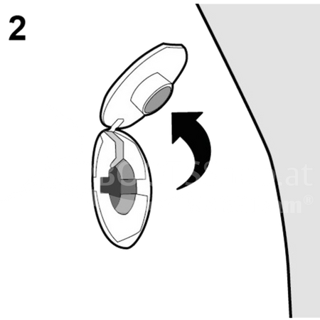 FENDER ADAPTER Ø 14MM PLASTIMO