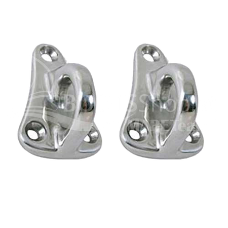 Fenderleinenhalterung aus Edelstahl A4 (AISI 316) - 2 Stück