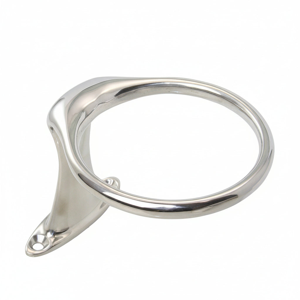 Flaschen- und Becherhalter - Edelstahl 1.4401 mit geschlossenem Becherring einfach