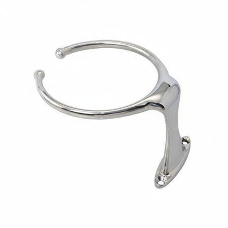 Flaschen- und Becherhalter - Edelstahl 1.4401 mit offenem Becherring einfach