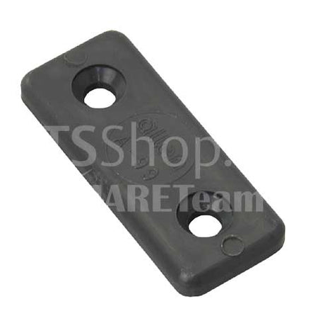 ALLEN Fußgurtplatte aus Nylon - Hochwertige Gurtplatte für Gurtbänder anthrazit