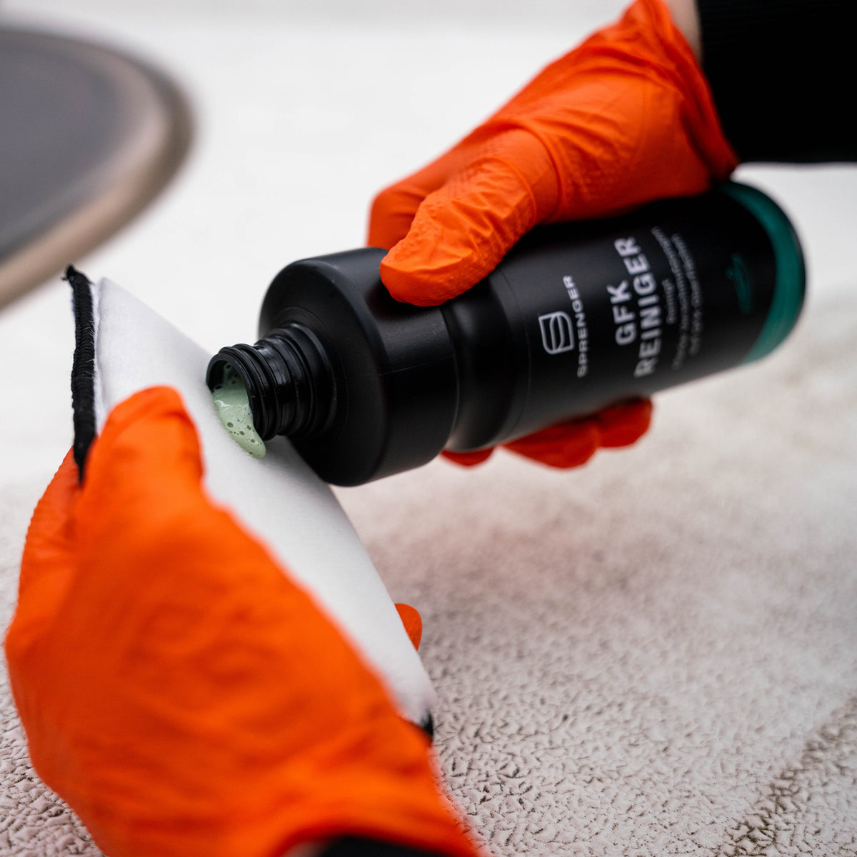 SPRENGER GFK Reiniger 500ml – Tiefenwirksamer Spezialreiniger für Gelcoat & Kunststoff