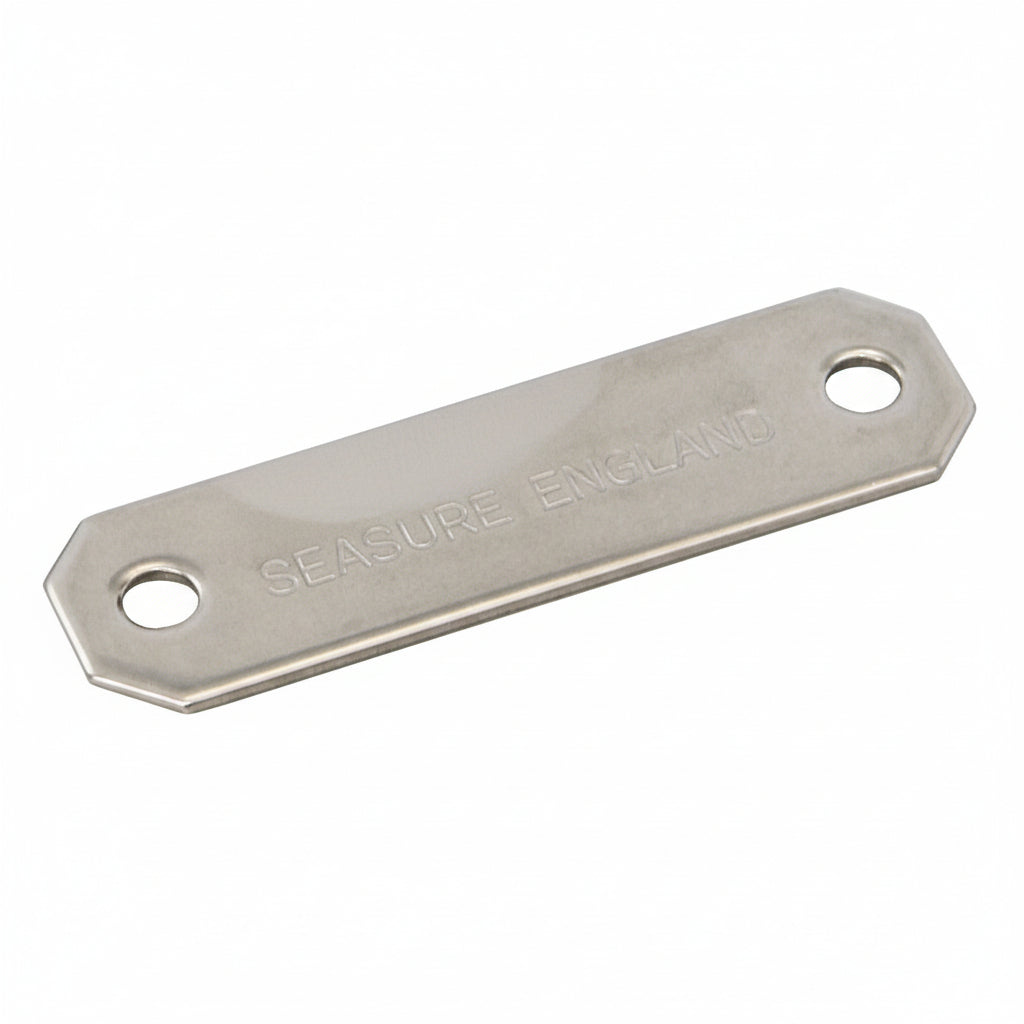 Rohrschellen für Rollfock Edelstahl 1.4401 - 25mm Rohr-Ø Gegenplatte für PK372505