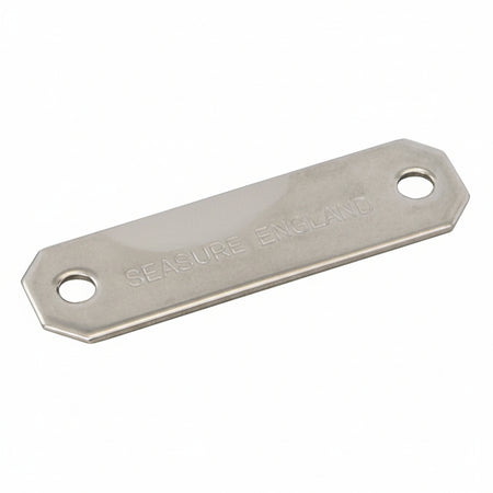 Rohrschellen für Rollfock Edelstahl 1.4401 - 25mm Rohr-Ø Gegenplatte für PK372505