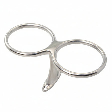 Flaschen- und Becherhalter - Edelstahl 1.4401 mit geschlossenem Becherring doppelt