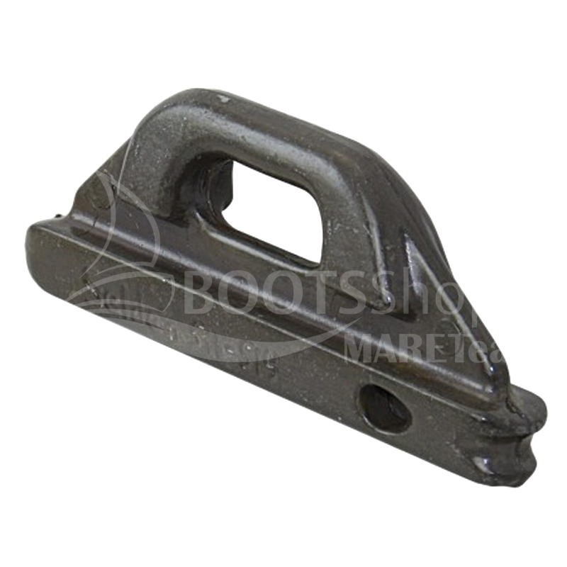 Göhlrutscher aus Aluminium SS0760 - Seewasserfest grau anodisiert