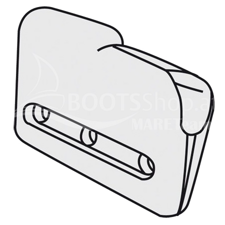 Gran Segel Liekleinenklemme für Surf-, Jollen- und Yachtensegel