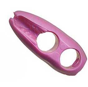 SCHNELLVERSCHLUSS FÜR GUMMISCHNUR - Praktischer Kunststoffverschluss für Tau 5-6mm