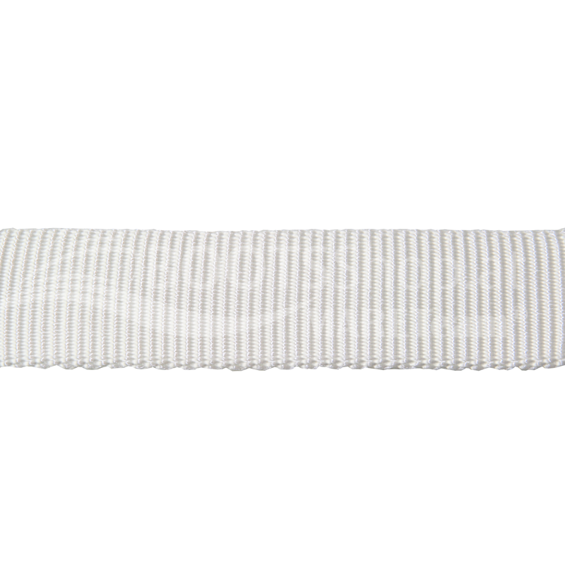 Schlauchgurt Polyester - Hochfester Rundgurt weiß