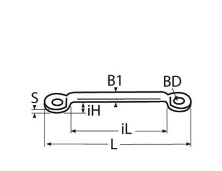 Bügel für Gurtband aus Edelstahl A4-AISI 316 - Hochwertige Gurtbügel