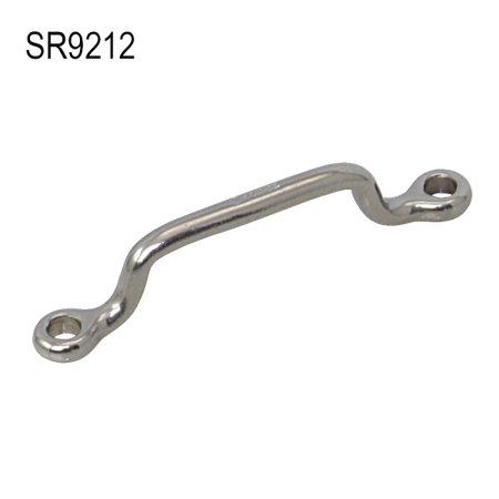 Gurtbandbügel Edelstahl - Fußgurtbrücken SR9212