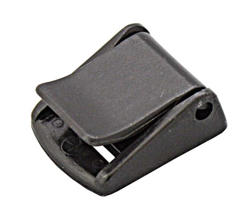 Hebelverschluss-Schnalle aus Nylon - Klapp-Schnapper 15-50mm schwarz