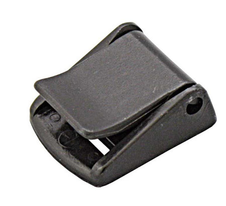 Hebelverschluss-Schnalle aus Nylon - Klapp-Schnapper 15-50mm schwarz