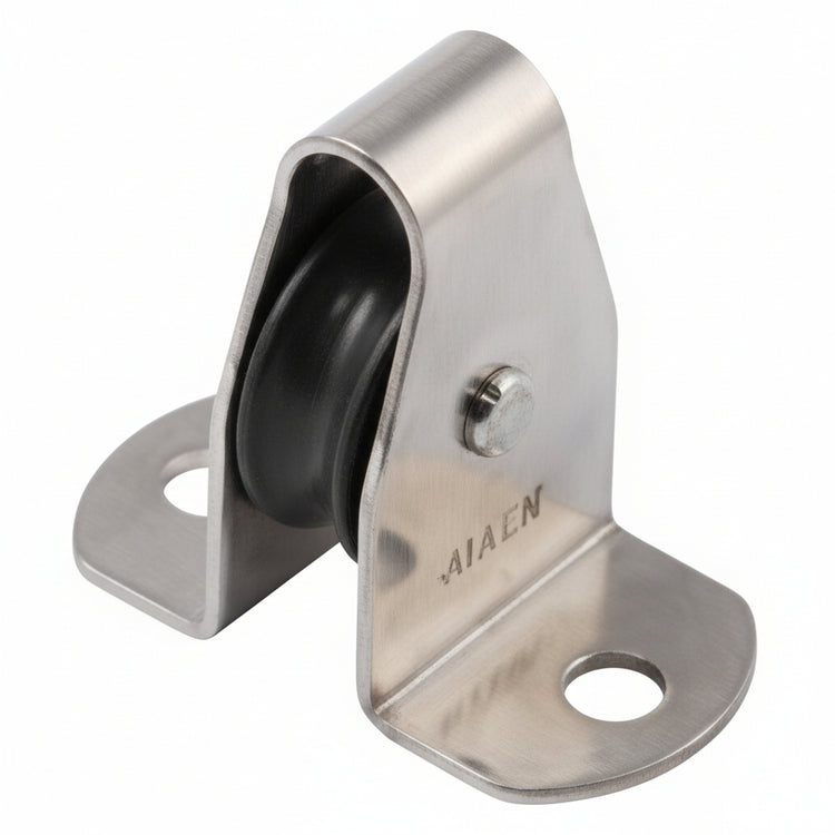 ALLEN Decksdurchführung kugelgelagert 20mm - Umlenkblock für Tau 2-6mm Decksdurchführung schmal