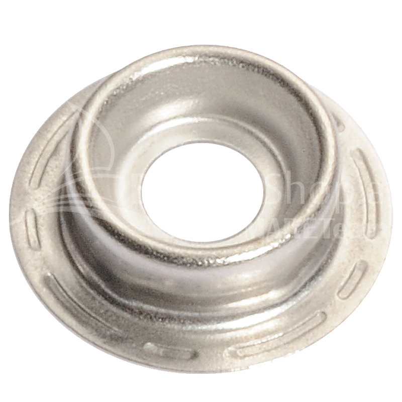 CAF316 Zapfen Edelstahl - Hochwertige Befestigungslösung für Planenbefestigungssysteme ohne Schraube Innendurchmesser 4.2 mm