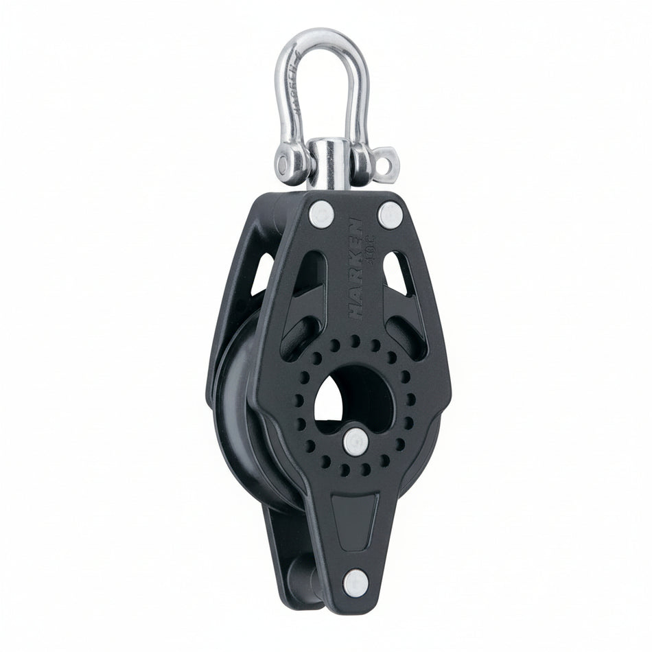 Harken 40mm Carbo Block Wirbel Hundsfott Einfach – Bruchlast 735kg – H2637