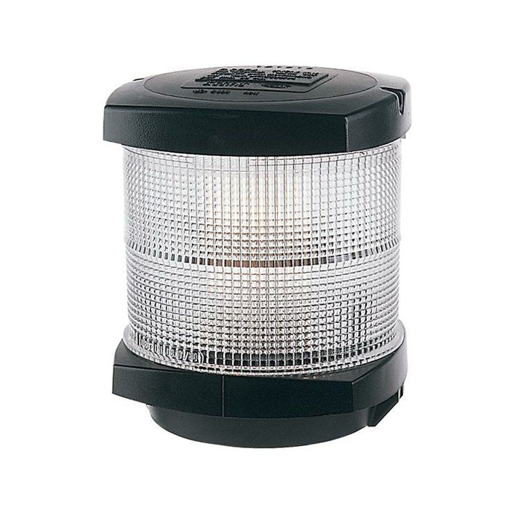 Lichtmast Sockel klappbar Edelstahl 1.4404 – EK95822, 22mm Rohr HELLA Serie 2984 rundum weiß 12 V Gehäuse schwarz