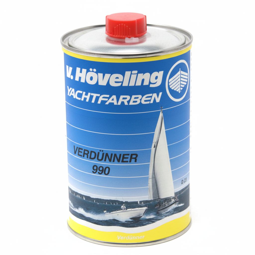Höveling Verdünnung 990 D 23 1000ml – Spezialverdünner für 2K-Yachtfarben