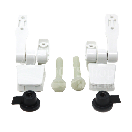 Jabsco 29098-1000 Scharniersatz WC-Sitz Kompakttoilette (1 Paar)