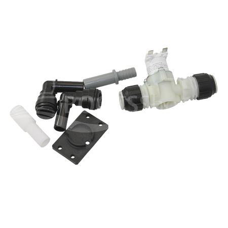 Jabsco 37038-2024 Magnetventil 24 Volt für Toiletten 37045-58280