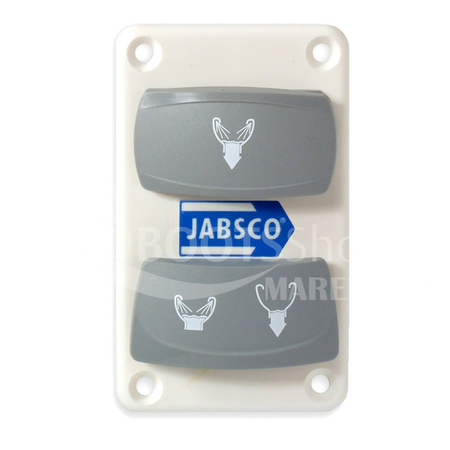 Jabsco 37047-2000 Schaltpanel für Toiletten 37045-37275