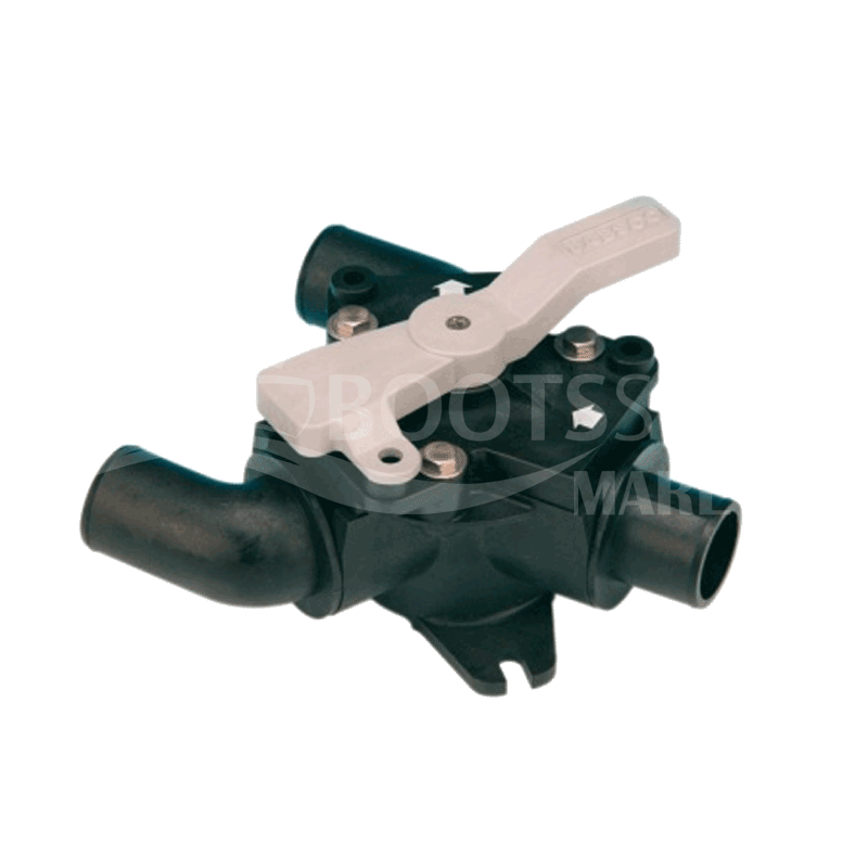 Jabsco 45490-1000 Y-Ventil Handschieber 25/38mm