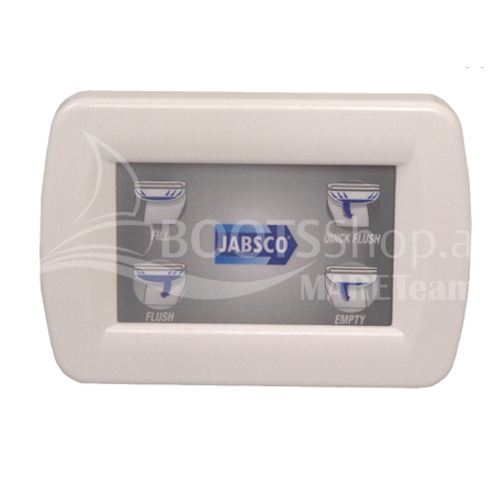 Jabsco 58029-1000 Bedienpanel für Toiletten 58020-58550