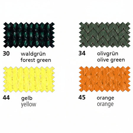 KNITTEX Colourshade Schattennetz CS19530 waldgrün CS19534 olivgrün CS19544 gelb CS19545 orange