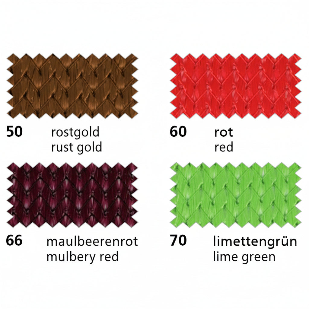KNITTEX Colourshade Schattennetz CS19550 rostgold CS19560 rot CS19566 maulbeerenrot CS19570 limettengrün