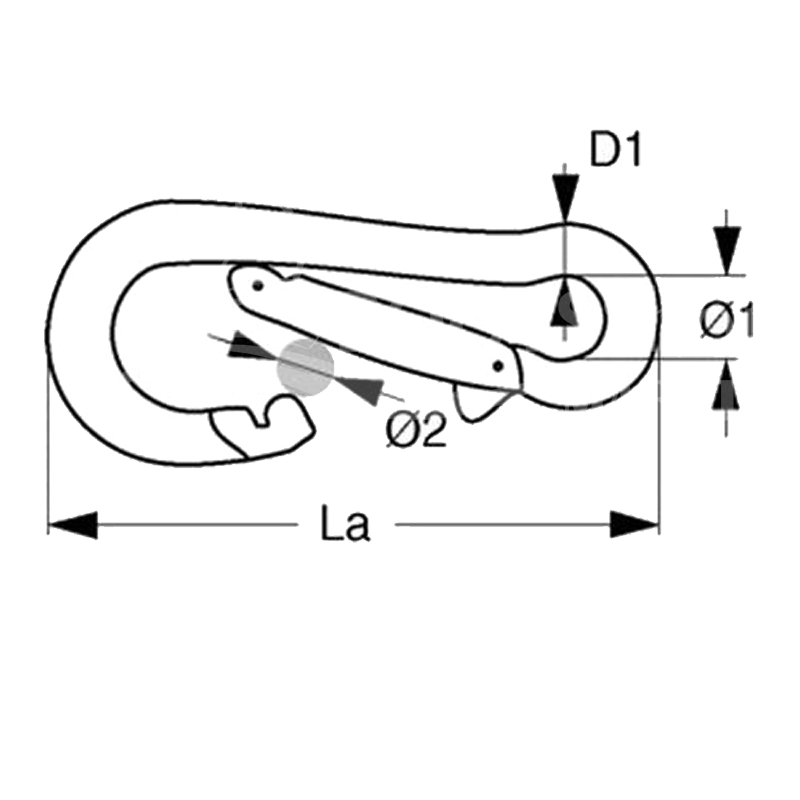 BOJENHAKEN KARABINER