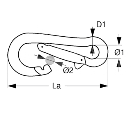 BOJENHAKEN KARABINER