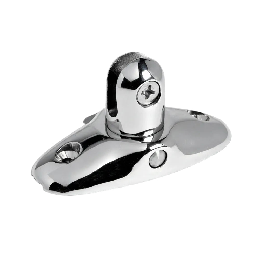 Klappverdecks Fußstück Edelstahl A4 herausziehbarer Gabelstift 22mm/25mm