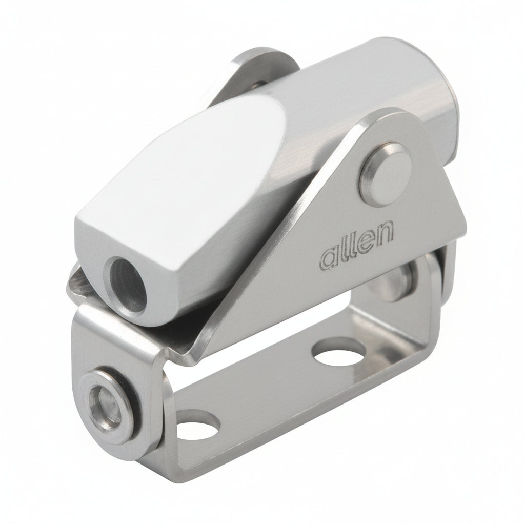 Pump-Action Klemme ALLEN schwenkbar 4mm Tauwerk