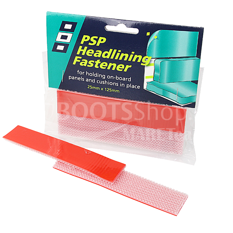 PSP Klettband selbstklebend 3M Dual-Lock 25mm transparent - 2x125mm