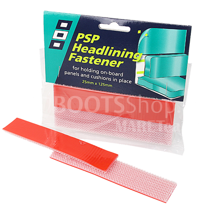 PSP Klettband selbstklebend 3M Dual-Lock 25mm transparent - 2x125mm