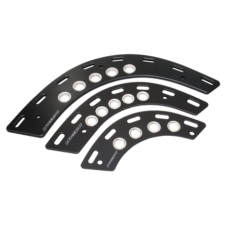 RUTGERSON Schotbrett asymmetrisch eloxiertes Aluminium - 3 Größen RS1194050B