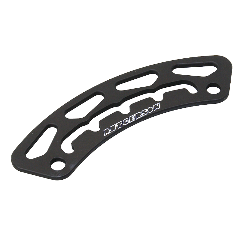 RUTGERSON Schotbrett einstellbar Aluminium schwarz eloxiert - für Jollen