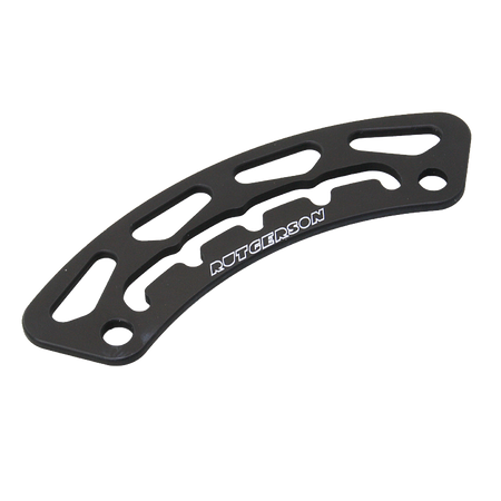 RUTGERSON Schotbrett einstellbar Aluminium schwarz eloxiert - für Jollen