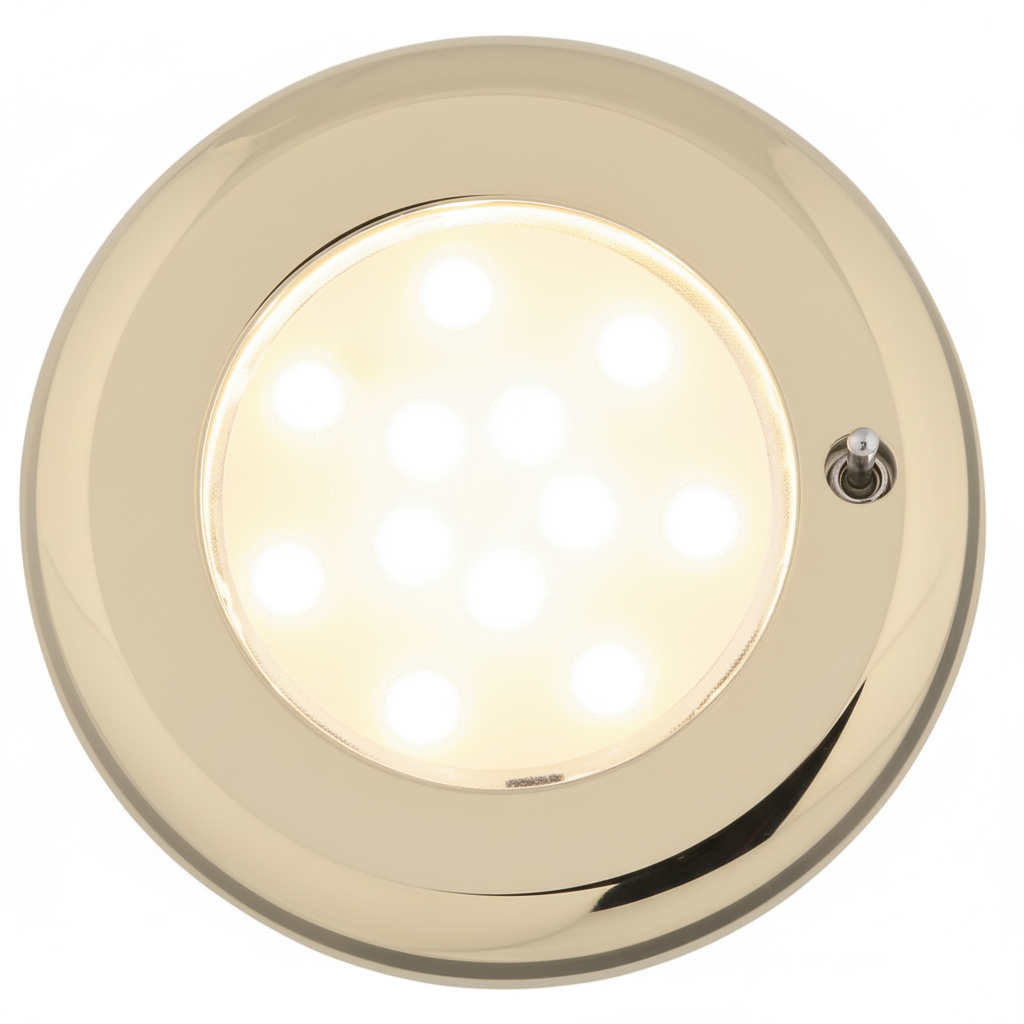 Einbau-Deckenleuchte LED 150 Lumen mit Schalter - Ø 55/77 mm