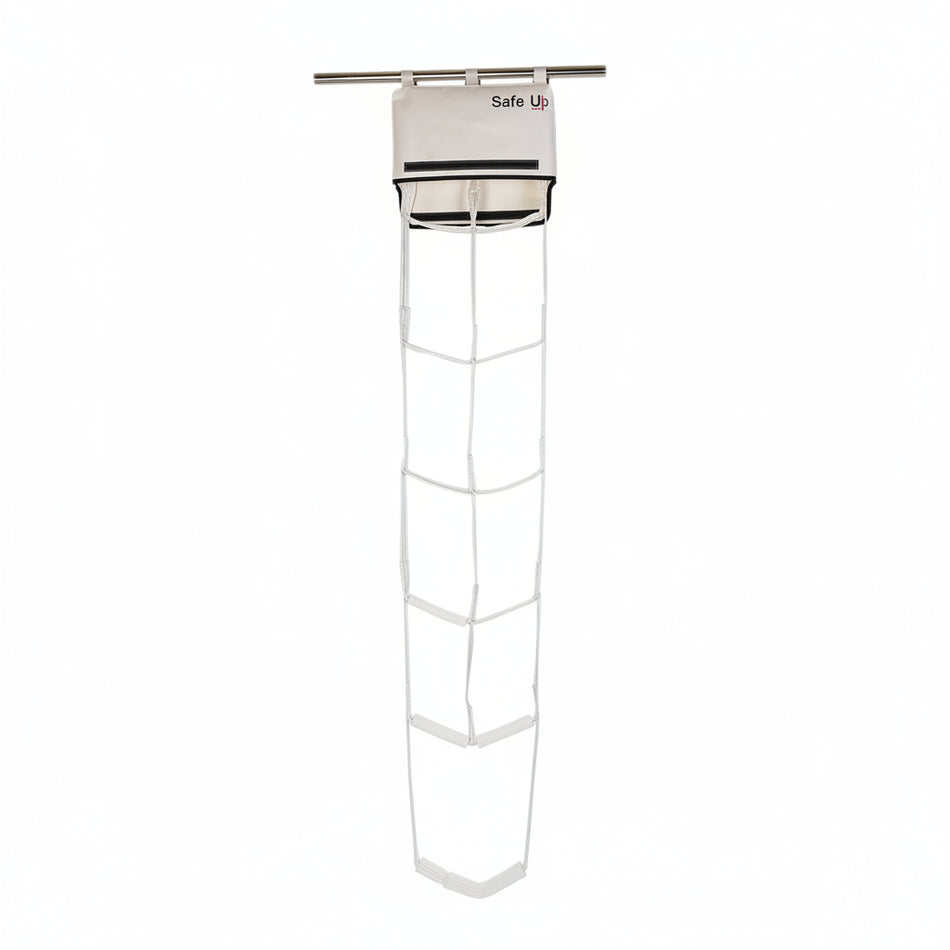 Safe Up MOB Rettungsleiter 5 Stufen 185cm – Kompakt – Mann-über-Bord