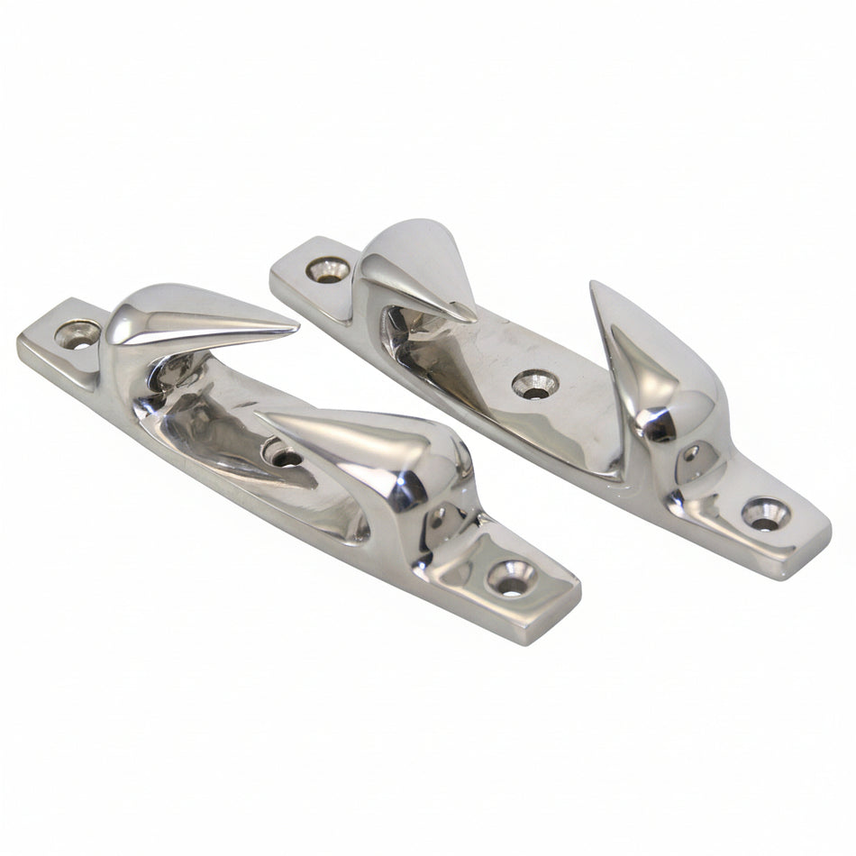 Edelstahllippen per Paar asymmetrisch 119mm