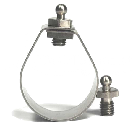 LOXX® Unterteil Rohrschellen aus Edelstahl - Befestigung für Rohre und Stangen 30 mm