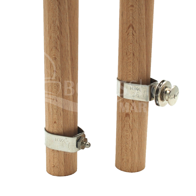 LOXX® Unterteil Rohrschellen aus Edelstahl - Befestigung für Rohre und Stangen