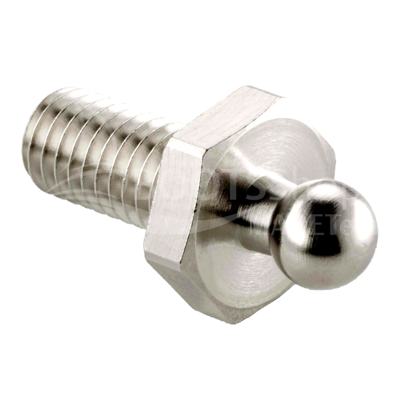 LOXX® Unterteil Schraube M5 aus Edelstahl - Bolzen mit Kugelkopf 10mm