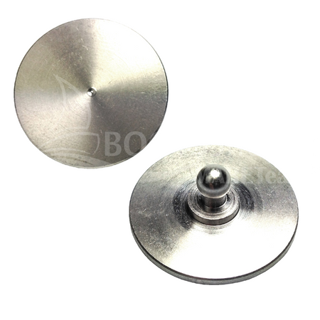 LOXX® Unterteil zum Kleben aus Edelstahl - Selbstklebende Befestigung 100