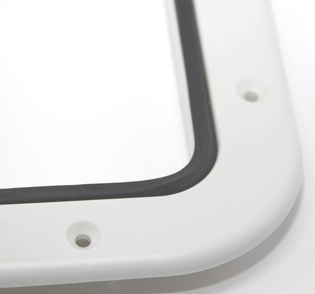 Inspektionsluke 606x250mm weiß 180° Öffnung wasserdicht