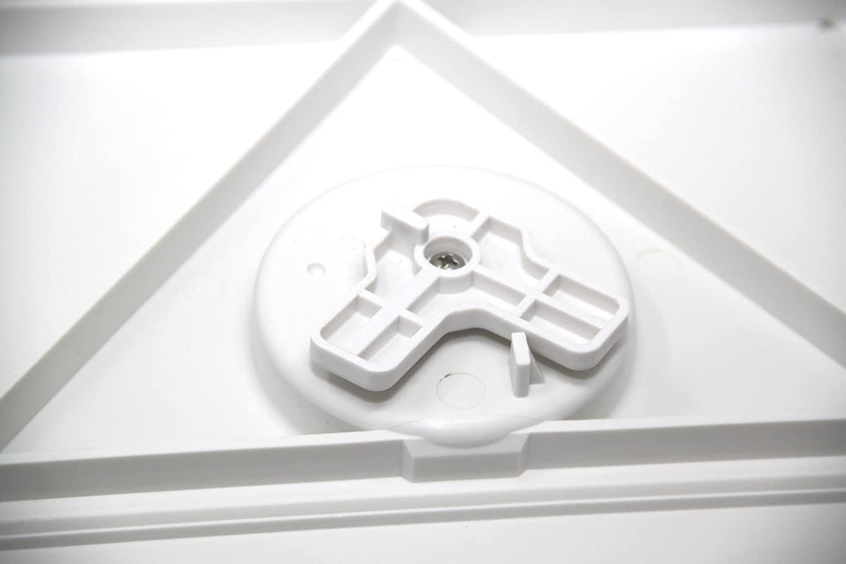 Inspektionsluke 606x250mm weiß 180° Öffnung wasserdicht