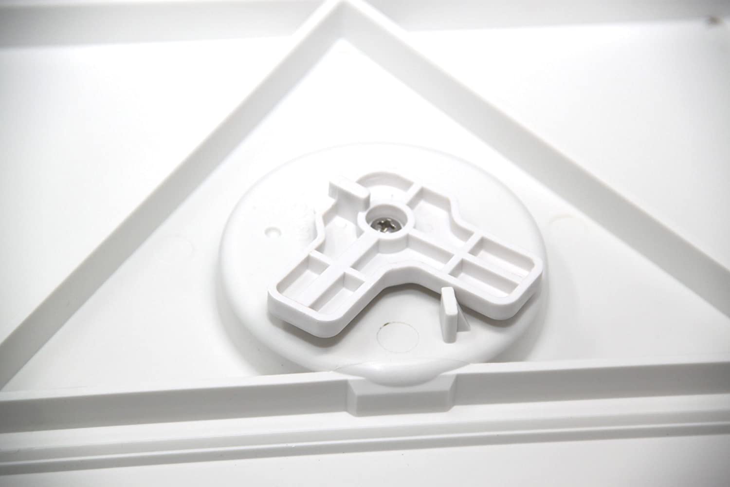 Inspektionsluke 606x250mm weiß 180° Öffnung wasserdicht