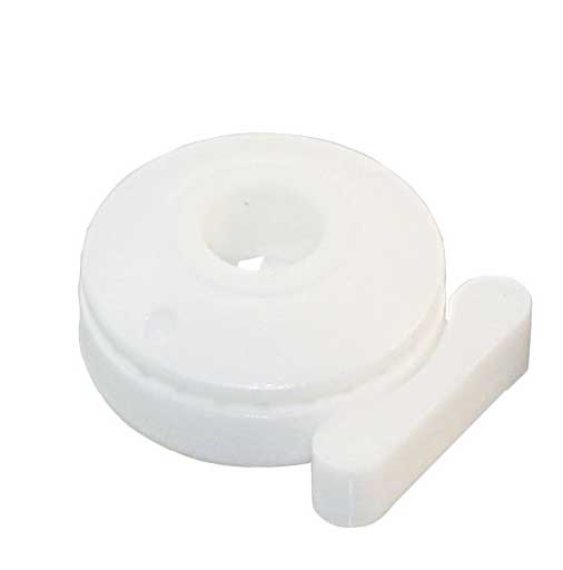 Schnellverschluss System PVC Oberteil Unterteil weiß schwarz Maschinenschraube Holzschraube Blechschraube Oberteil MF01